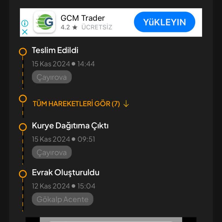 Teslim Edilmeyen Kargo Ve Hizmet Eksikliği