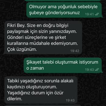 Kargo Teslimatında İletişim Sorunu Ve Mağduriyet