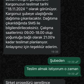 Kargo Teslimatında İletişim Sorunu Ve Mağduriyet