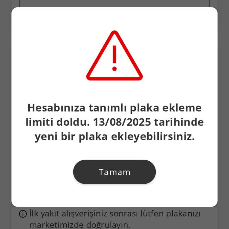 Petrol Ofisi Plaka Güncelleme Engeli Yüzünden Kaçan Yakıt Kampanyası