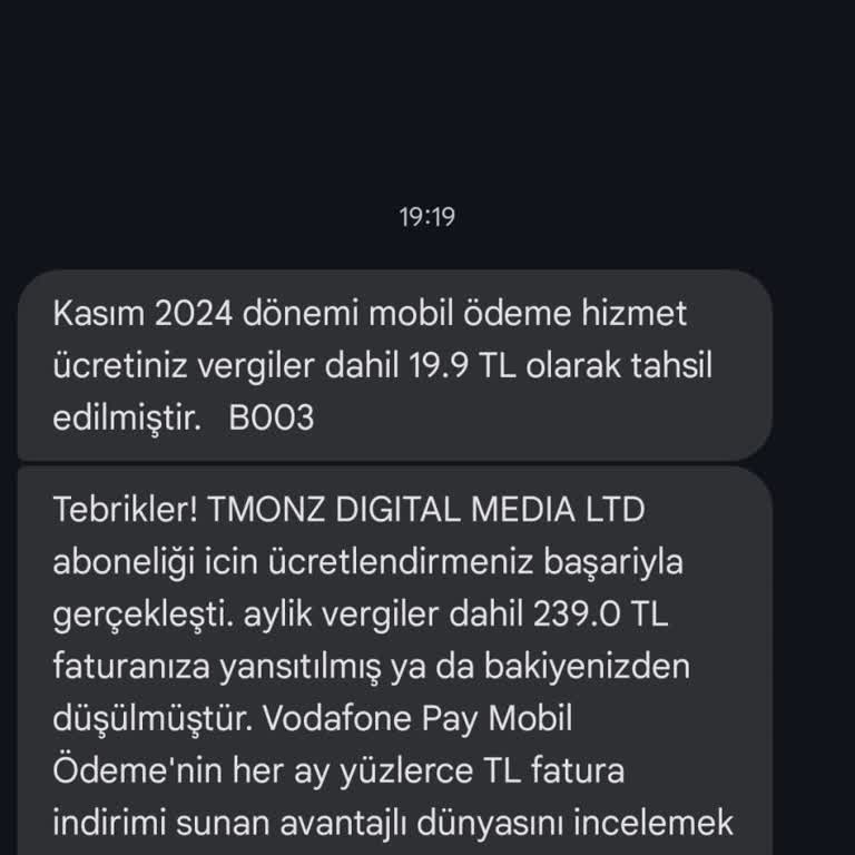 İzinsiz Abonelik Ücreti Şoku