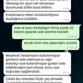 Araç Kiralama İadesinde Yanlış Yönlendirme Sorunu
