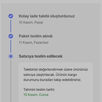 Hızlı Teslimat, Yavaş İade Süreci