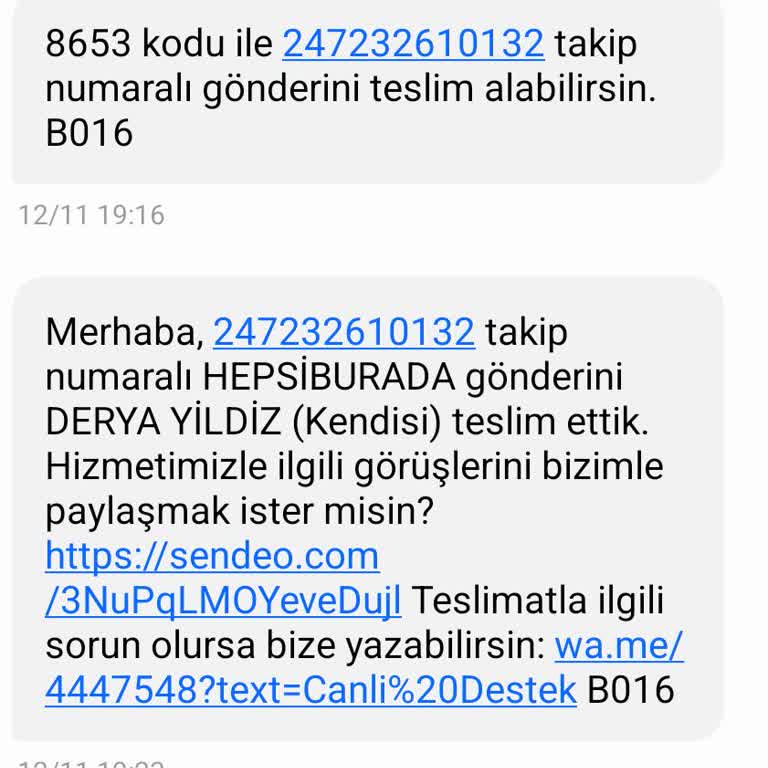 Kargo Yanlış Teslimat Ve Müşteri Hizmetleri Sorunu