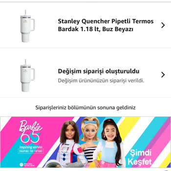 Stanley Termosum Defolu Geldi Müşteri Hizmetlerine Ulaşamıyorum