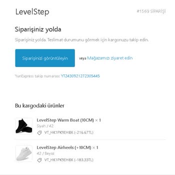 Çin'den Gelen Ayakkabı Ve İade Sorunsalı