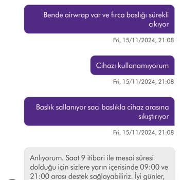 Dyson Müşteri Hizmetlerinde Zaman Kaybı Ve Hayal Kırıklığı