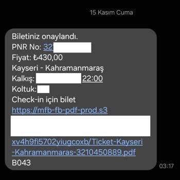 Bilet Değişikliği Ve İletişim Eksikliği Mağduriyeti