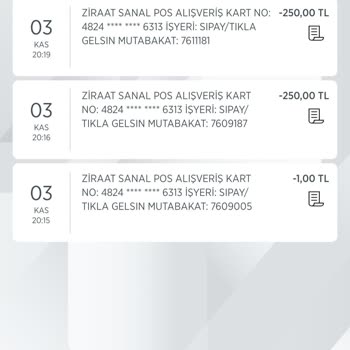 Tıkla Gelsin Uygulamasında Para Yükleme Sorunu Ve İade Beklentisi