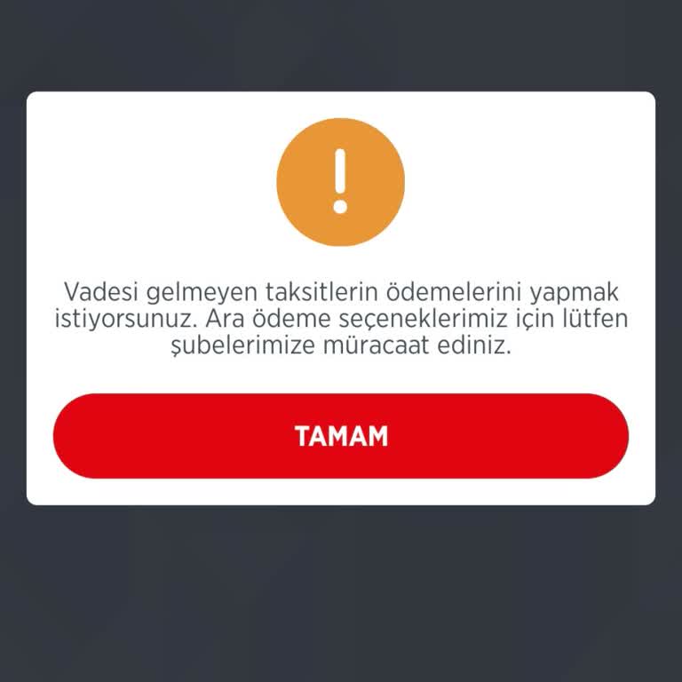 Ziraat Bankası'nda Online Kredi Ödeme Sorunu