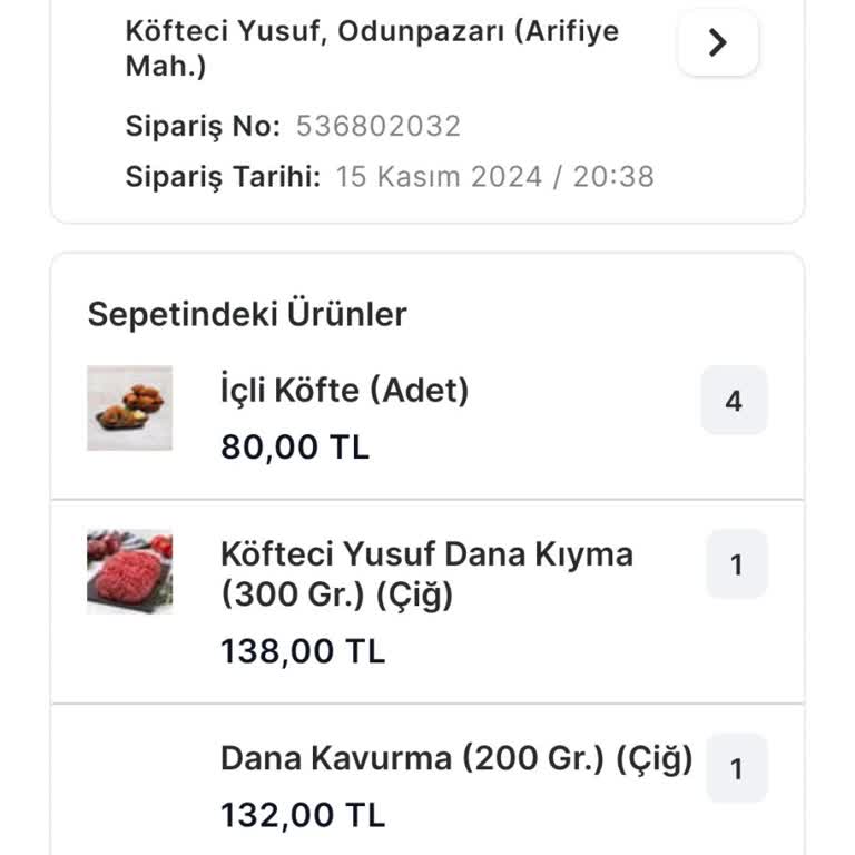 Migros Yemek'te Sipariş İptali Ve Geciken İade Sorunu