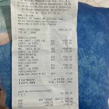 LCW Mağazasında Fiyat Etiketi Ve Kasadaki Fiyat Uyuşmazlığı