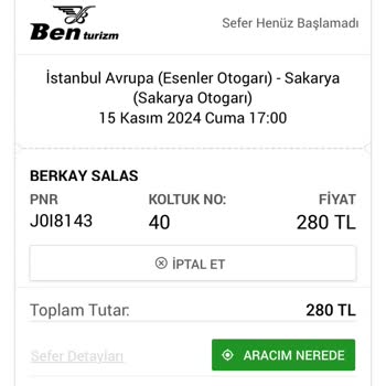 Ben Turizm İle Zaman Kaybı