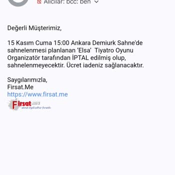 Son Dakika İptali: Tiyatro Oyunu Hayal Kırıklığı