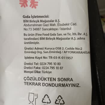 Dondurulmuş Patateslerde Rahatsız Edici Koku Sorunu