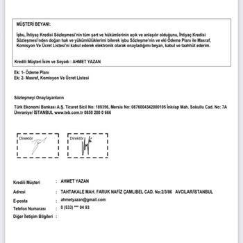 TEB Hoşgeldin Kredisi Hayal Kırıklığı