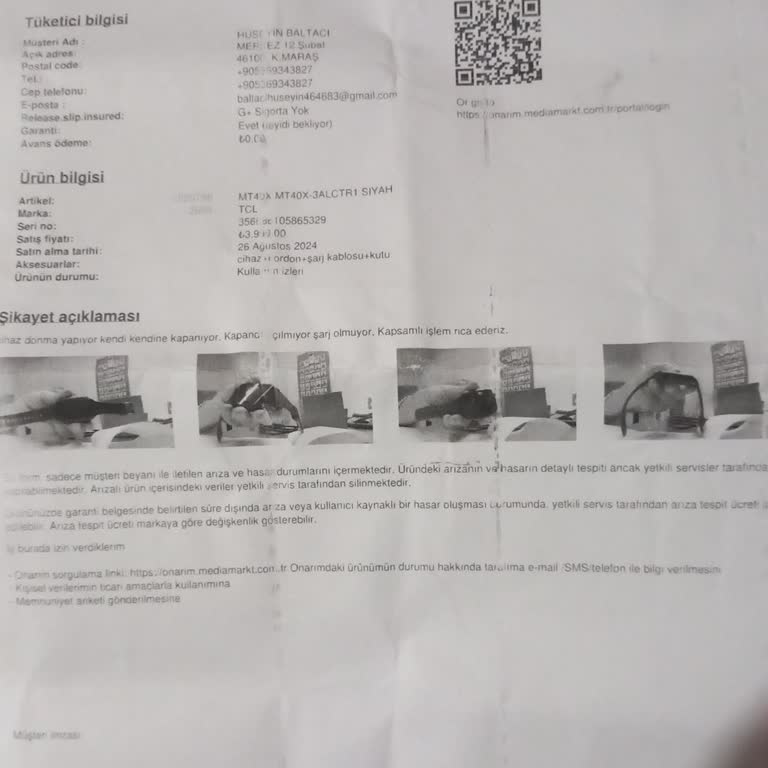 TCL Akıllı Saatte Sürekli Kapanma Sorunu