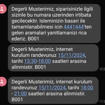 Türk Telekom Evde İnternet Kurulumunda Sürekli Ertelemeler Ve İletişim Sorunları