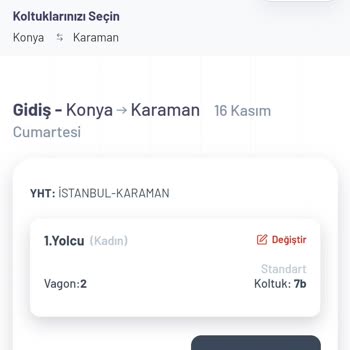 Yanlış Tarihli Tren Bileti Ve İade Sorunu