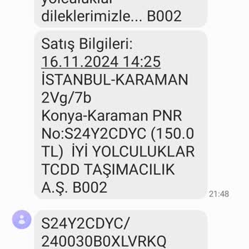 Yanlış Tarihli Tren Bileti Ve İade Sorunu