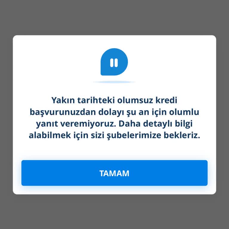 Düzenli Ödemelere Rağmen Onaylanmayan Kredi Başvurusu