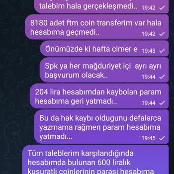 Bitay Kripto Borsasında Uzun Süreli Transfer Sorunu Ve İletişimsizlik