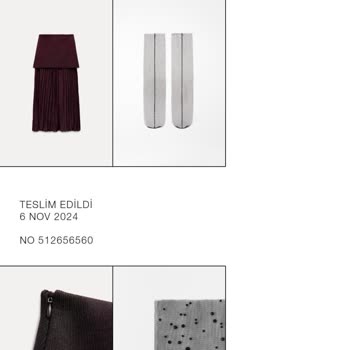 Zara'da İade Sürecinde Çoraplar Kayboldu