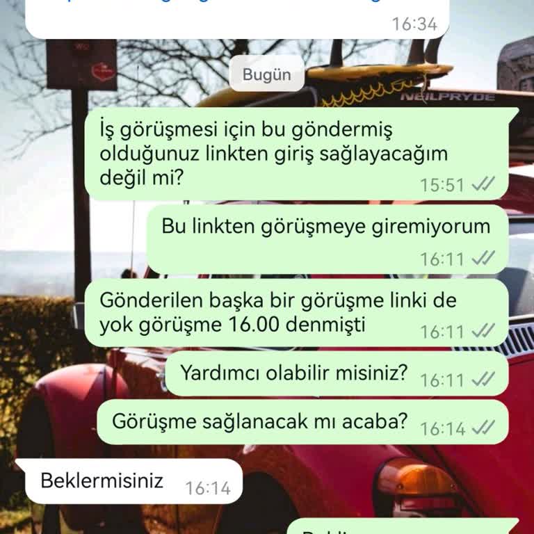 İş Başvurusunda Güvenlik Endişesi Ve Yanıltıcı İletişim