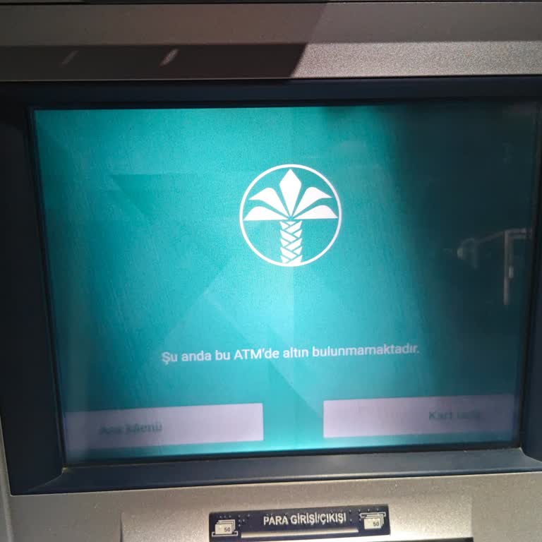 Kuveyt Türk ATM'lerinde Altın Bulunmama Sorunu