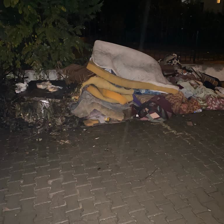 Kartepe Ataevler'de Çöp Sorunu: Sokaklar Çöplüğe Döndü