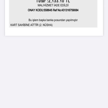 Alerjik Reaksiyon Sonrası Eksik İade: 800 TL'nin Akıbeti