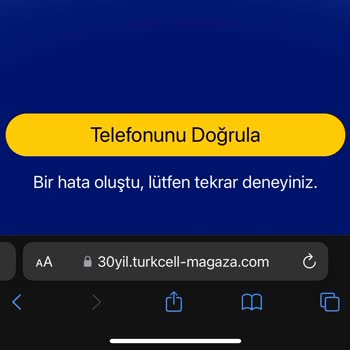Turkcell Çekilişine Katılamama Sorunu