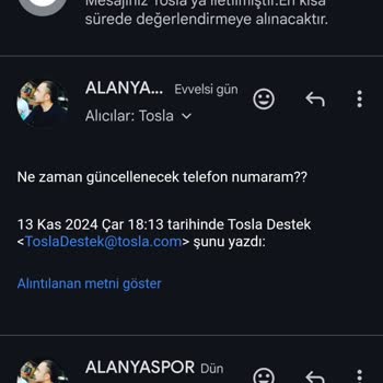 Telefon Numarası Değişikliği Sonrası Erişim Sorunu
