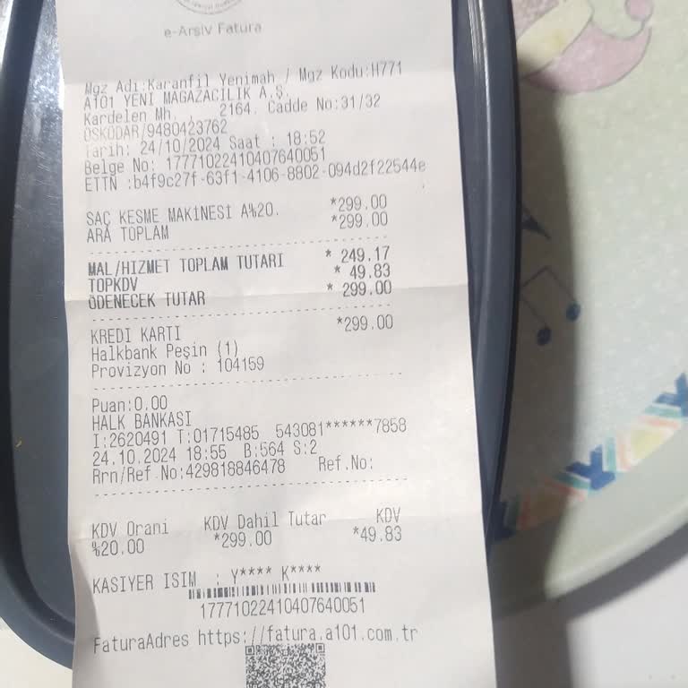 A101'de Tıraş Makinesi İade Sürecinde Yaşanan Zorluklar