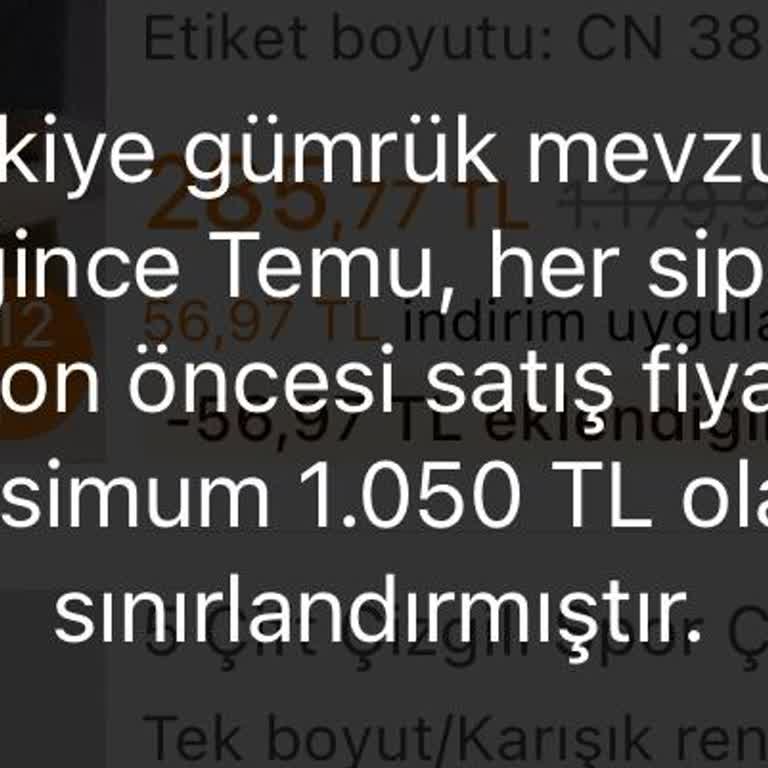 Temu Siparişinde Sürekli Tekrarlanan Sorun