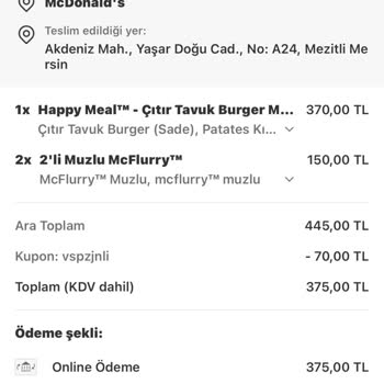 Yemeksepeti Siparişim Teslim Edilmedi Ve İletişim Kurulamadı