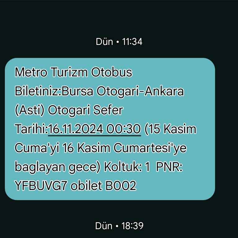 İptal Edilen Bilet Nedeniyle Terminalde Mağduriyet