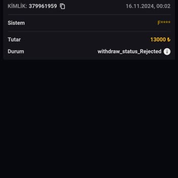 Çekim Talebi İptali Ve İlgisiz Müşteri Hizmetleri