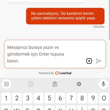 Çekim Talebi İptali Ve İlgisiz Müşteri Hizmetleri