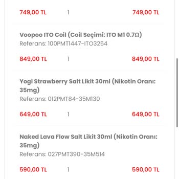 Yanlış Ürün Ve Kalitesiz Likit Sorunu