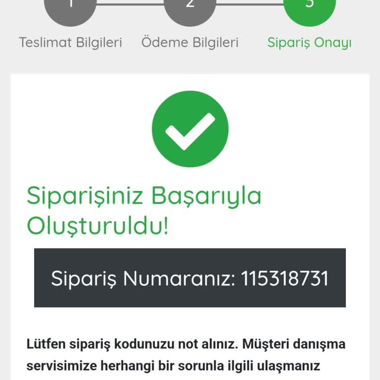 İletişim Eksikliği Ve Sipariş Sorunu