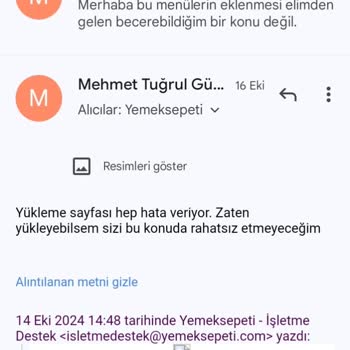 Yemek Sepeti'nde Menü Güncelleme Kabusu: İşletme Sahibi Olarak Yaşadıklarım