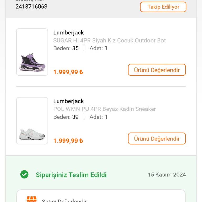 Teslim Edilmeyen Ayakkabılar İçin Acil Çözüm Talebi