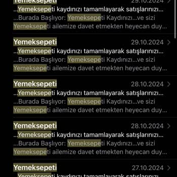 Yemeksepeti Mahalle Başvuru Süreci Sorunu