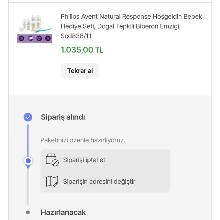 Hepsiburada'dan Sipariş Gecikmesi