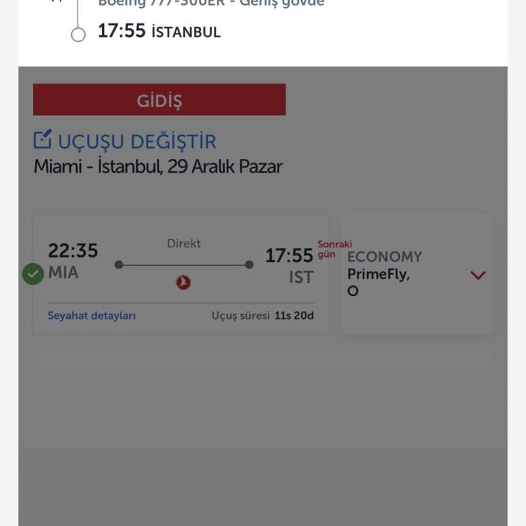 THY Müşteri Hizmetleri İle Uçuş Değişikliği Sorunu
