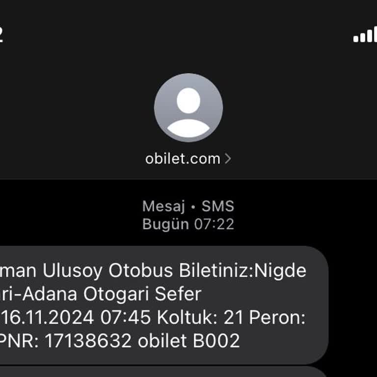 Geç Gelen Otobüs Yolculuğu