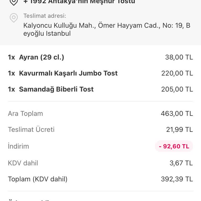 Kurye Ürünü Teslim Etmeden Gitti, Müşteri Hizmeti Yok