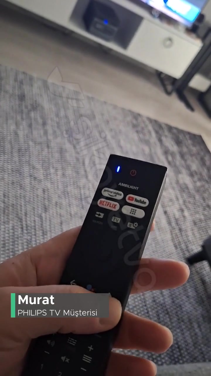 Philips TV 55 Pus 8505 Kumanda Mavi Işık Problemi videonun kapak resmi
