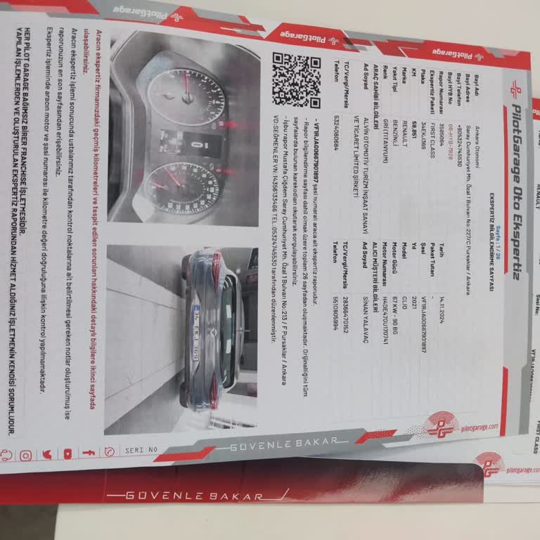 Airbag Kontrolü Yapılmadı, Mağduriyet Yaşadık